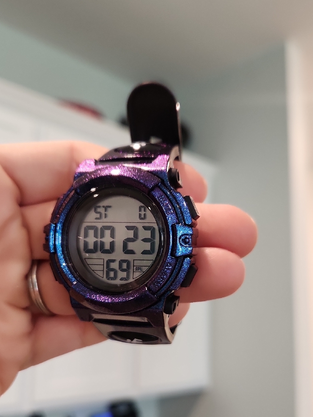 Digital Sports Watch - Blue